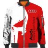 Bomber Jacket Audi Casual Jacket For Racer Biker BBJ3335