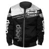 Bomber Jacket Jeep 3D Spring Autumn Casual Jacket For Racer Biker BBJ3344