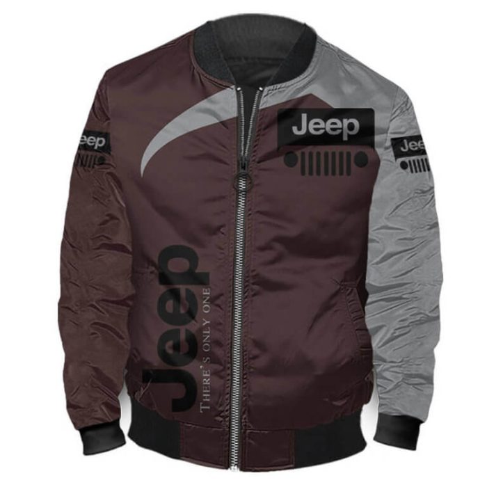 Bomber Jacket Jeep 3D Spring Autumn Casual Jacket For Racer Biker BBJ3346