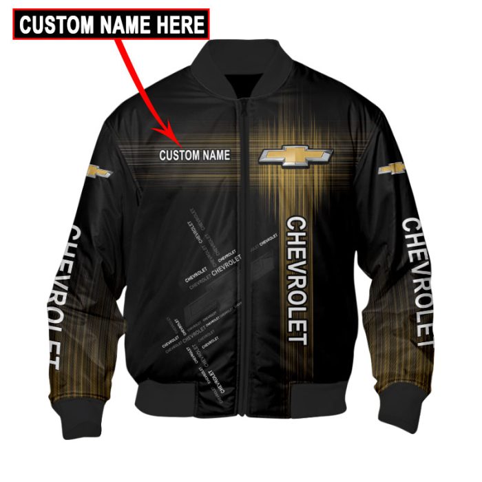 Custom Name Bomber Jacket Chevrolet Chevrolet 3D Spring Autumn Casual Jacket For Racer Biker BBJ3226