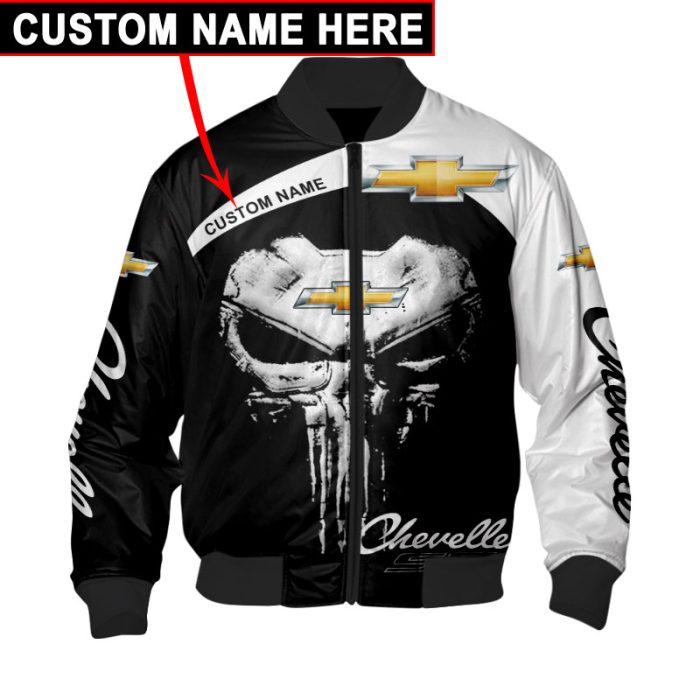 Custom Name Bomber Jacket Chevrolet Chevrolet 3D Spring Autumn Casual Jacket For Racer Biker BBJ3251