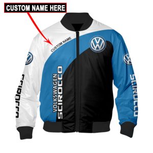 Custom Name Bomber Jacket Volkswagen 3D Spring Autumn Casual Jacket For Racer Biker BBJ3170
