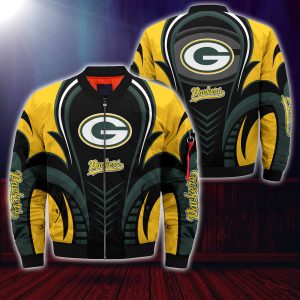 Green Bay Packers NFL Bomber Jacket For This Season BBJ3459