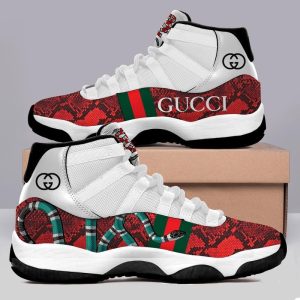 Gucci Brand Snake Air Jordan 11 Custom Shoes Gucci Sneakers JD110135