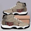 Gucci Brown Snake Air Jordan 11 Custom Sneakers Shoes JD110180