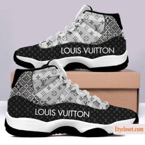LV Jordan Shoes Louis Vuitton Retro Air Jordan 11 Custom Shoes JD110147