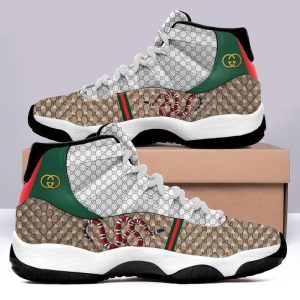 Luxury Gucci Snake Air Jordan 11 Custom Shoes Gucci Sneakers JD110133