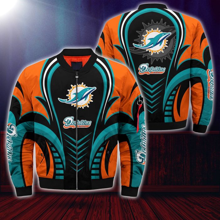 Miami Dolphins NFL Bomber Jacket For This Season BBJ3469