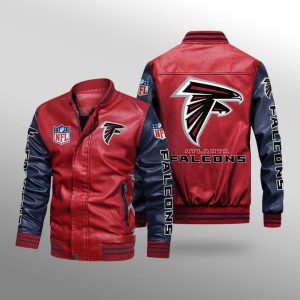 Atlanta Falcons Leather Bomber Jacket CTLBJ159