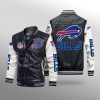 Buffalo Bills Leather Bomber Jacket CTLBJ189