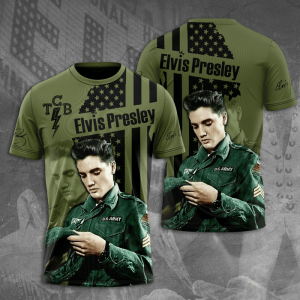 Elvis Presley Unisex 3D T-Shirt TGI012