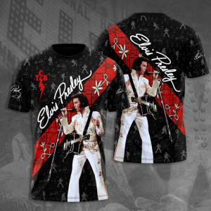 Elvis Presley Unisex 3D T-Shirt TGI014