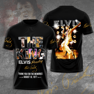 Elvis Presley Unisex 3D T-Shirt TGI015