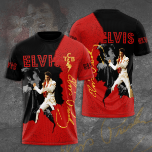 Elvis Presley Unisex 3D T-Shirt TGI017