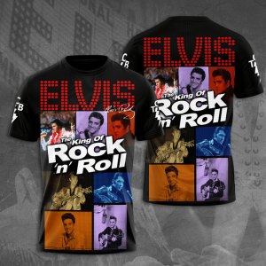 Elvis Presley Unisex 3D T-Shirt TGI026