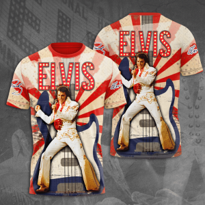 Elvis Presley Unisex 3D T-Shirt TGI235