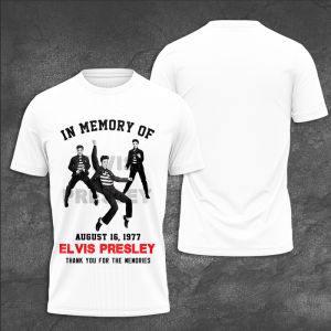 Elvis Presley Unisex 3D T-Shirt TGI592