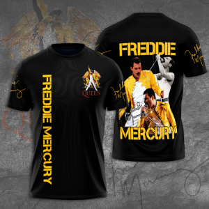Freddie Mercury Unisex 3D T-Shirt TGI023