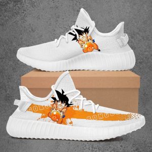 Goku Yeezy Couture Film Sneaker Custom Shoes YHC086
