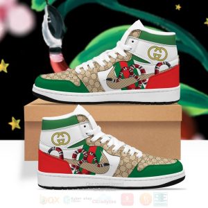 Gucci Kingsnake Air Jordan 1 Luxury High Top Shoes 2022 HJD1014