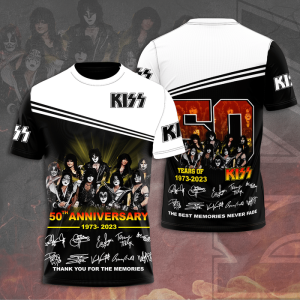 Kiss Unisex 3D T-Shirt TGI441