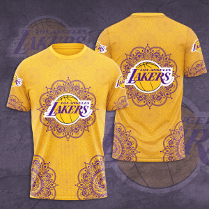 Los Angeles Lakers Henna Design Los Angeles Lakers Unisex 3D T-Shirt TGI106
