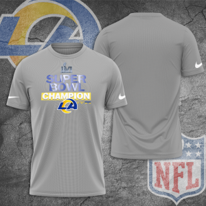Los Angeles Rams Super Bowl Champions LVI Unisex 3D T-Shirt TGI590