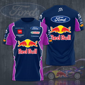 M-Sport Ford World Rally Team Wrc Unisex 3D T-Shirt TGI376