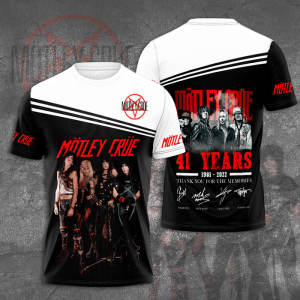 Motley Crue Unisex 3D T-Shirt TGI028