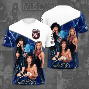 Motley Crue Unisex 3D T-Shirt TGI238