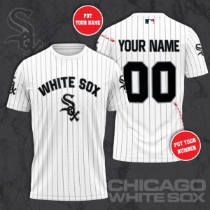 Personalized Chicago White Sox Unisex 3D T-Shirt TGI130