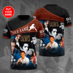 Personalized Elvis Presley Unisex 3D T-Shirt TGI013