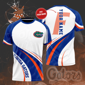Personalized Florida Gators Unisex 3D T-Shirt TGI195