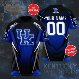 Personalized Kentucky Wildcats Unisex 3D T-Shirt TGI194