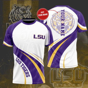 Personalized Lsu Tigers Unisex 3D T-Shirt TGI182
