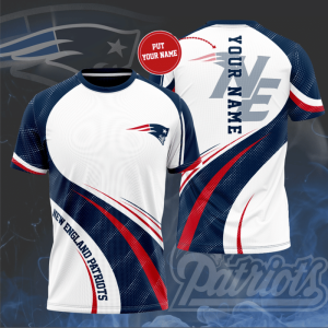 Personalized New England Patriots Unisex 3D T-Shirt TGI061