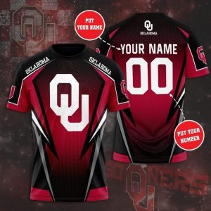 Personalized Oklahoma Sooners Unisex 3D T-Shirt TGI165