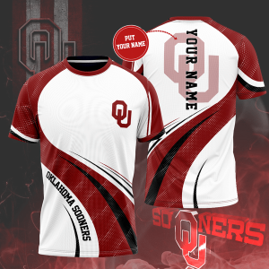 Personalized Oklahoma Sooners Unisex 3D T-Shirt TGI175