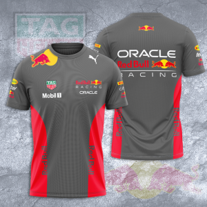 Red Bull Racing F1 Merchandise Unisex 3D T-Shirt TGI643