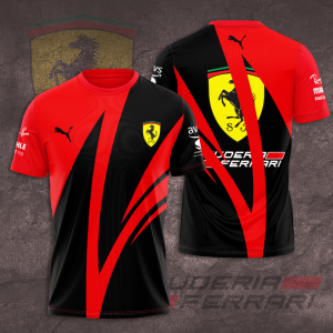 Scuderia Ferrari Unisex 3D T-Shirt TGI371