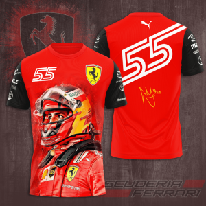 Scuderia Ferrari Unisex 3D T-Shirt TGI377