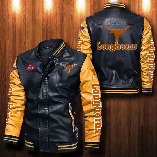 Leather Bomber Jacket