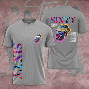 The Rolling Stones Unisex 3D T-Shirt TGI574
