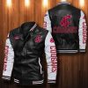 Washington State Cougars Leather Bomber Jacket  CTLBJ035