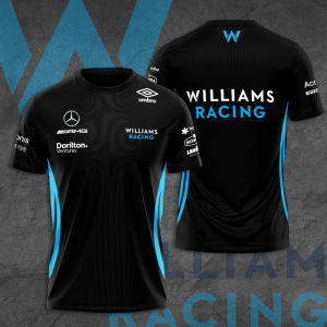 Williams Racing F1 Merchandise Unisex 3D T-Shirt TGI463