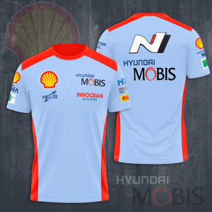 Wrc Hyundai Shell Mobis Unisex 3D T-Shirt TGI355