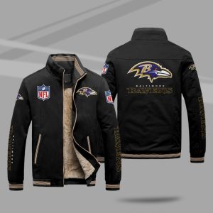 Baltimore Ravens Winter Plush Mountainskin Jacket MJ012