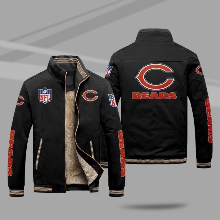 Chicago Bears Winter Plush Mountainskin Jacket MJ038