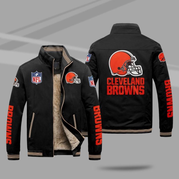 Cleveland Browns Winter Plush Mountainskin Jacket MJ047