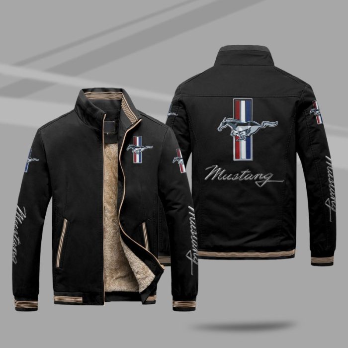 Ford Mustang Winter Plush Mountainskin Jacket MJ066